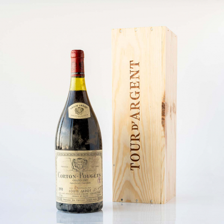 Grandeur - Caisse bois magnum Corton Pougets Grand Cru élevé en cave