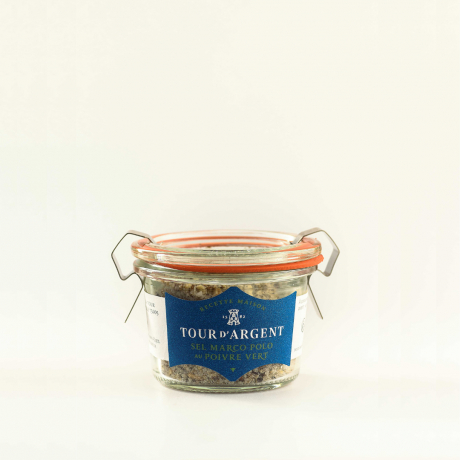 Marco Polo salt with green pepper