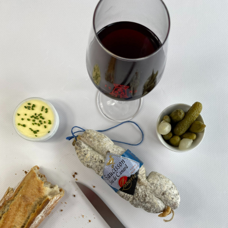 Demi saucisson sec de canard