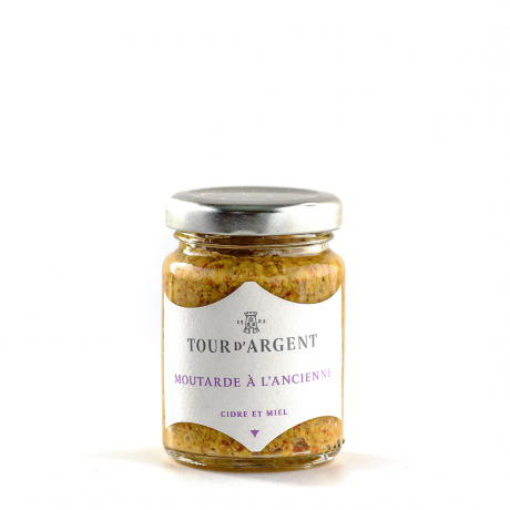 Wholegrain mustard with cider & honey