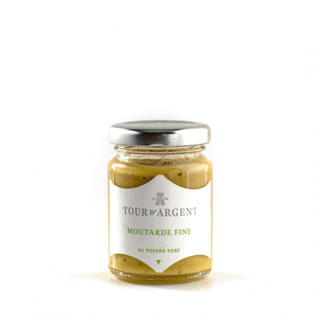 Moutarde fine au poivre vert