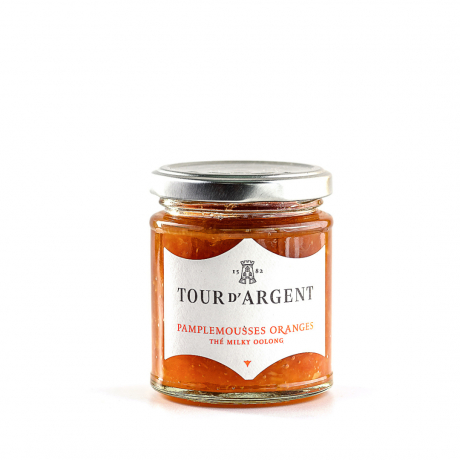 Confiture pamplemousse, oranges & thé Milky Oolong