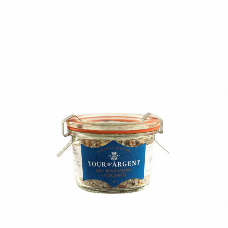 Mazarine salt with orange