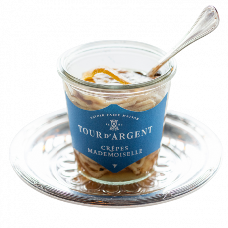 Crêpes Mademoiselle, iconic dessert from La Tour d'Argent