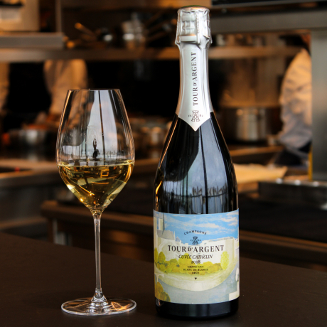 La cuvée de l'artiste - Caisse bois 1x Champagne cuvée Cathelin