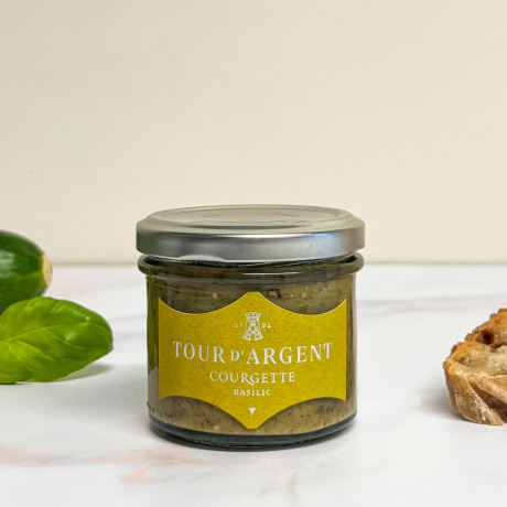 Courgette & basilic à tartiner