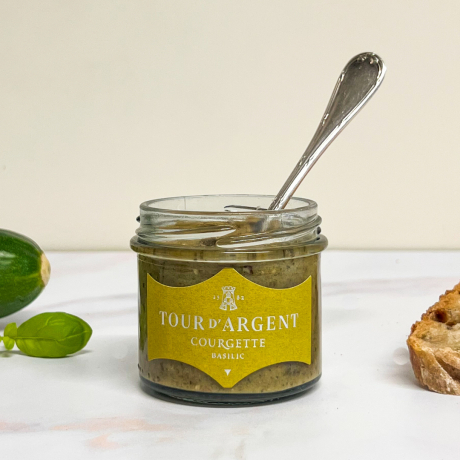 Courgette & basilic à tartiner