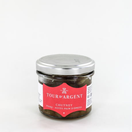 Chutney poire & notes de pain d'épices