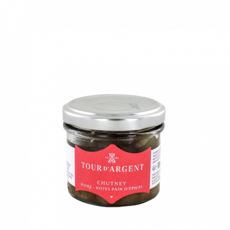 Chutney poire & notes de pain d'épices