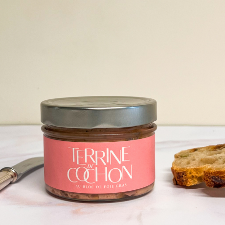 Pork terrine with foie gras