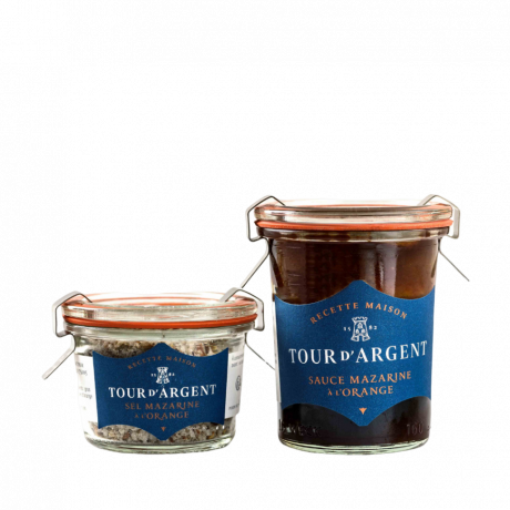 Duo sel & sauce Mazarine à l'orange Tour d'Argent