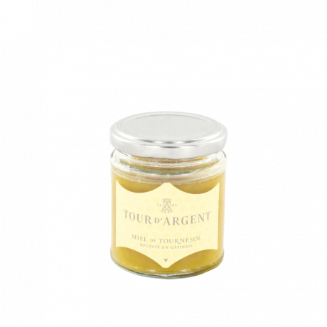 Sunflower honey harvested in the Gâtinais